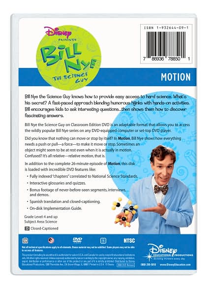 Bill Nye the Science Guy: Motion