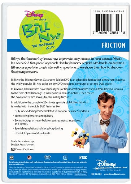 Bill Nye the Science Guy: Friction