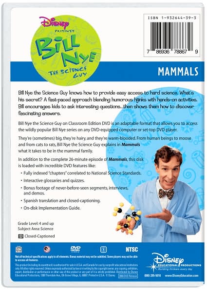 Bill Nye the Science Guy: Mammals