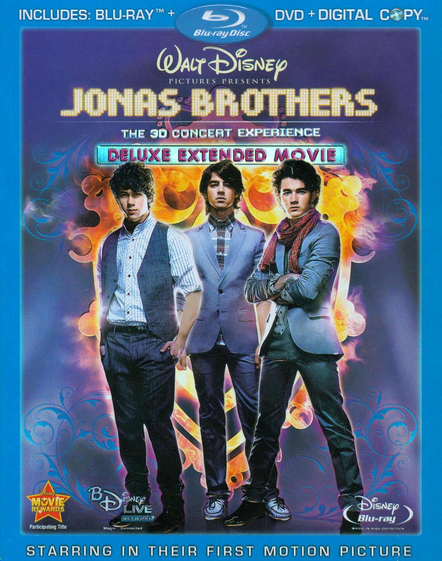 Jonas Brothers: The Concert Experience [3 Discs] [Includes Digital Copy] [Blu-ray]