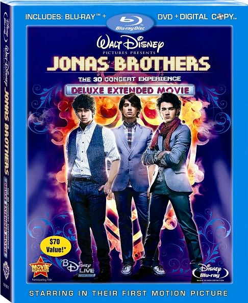 Jonas Brothers: The Concert Experience [3 Discs] [Includes Digital Copy] [Blu-ray]