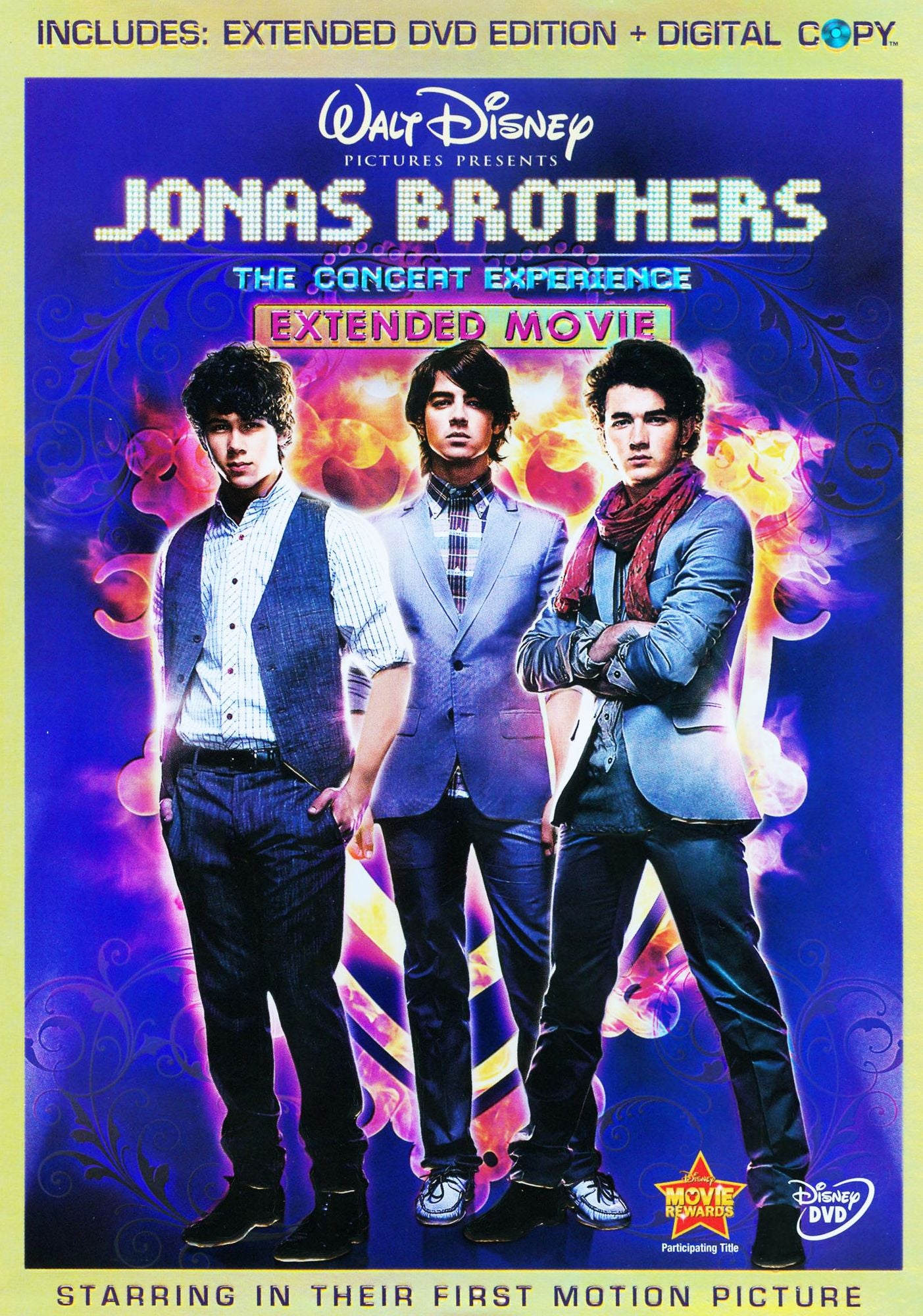 Jonas Brothers: The Concert Experience [Extended Version] [2 Discs] [Includes Digital Copy]