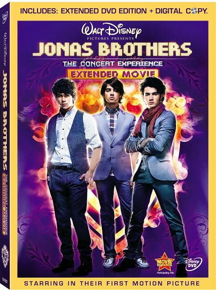 Jonas Brothers: The Concert Experience [Extended Version] [2 Discs] [Includes Digital Copy]
