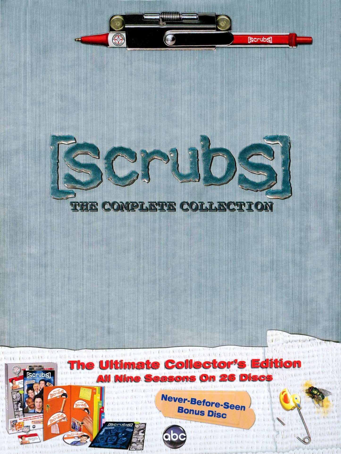 Scrubs: The Complete Collection [26 Discs] [Collectible Lenticular Cover]