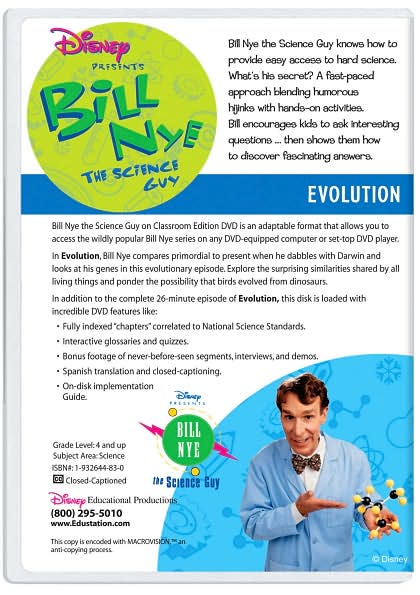 Bill Nye the Science Guy: Evolution