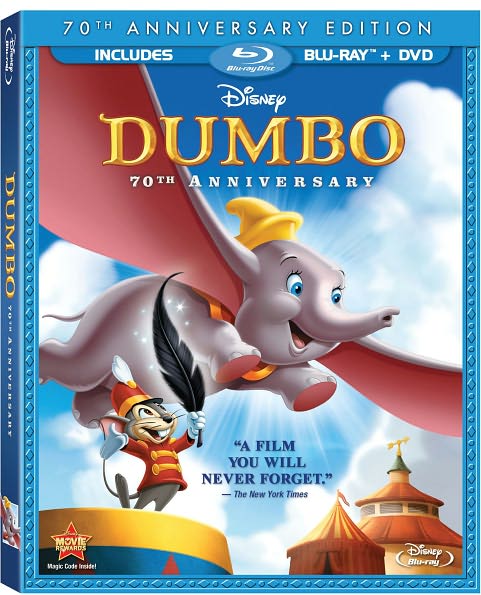 Dumbo [70th Anniversary Edition] [2 Discs] [Blu-ray/DVD]