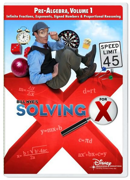 Bill Nye's Solving for X: Pre-Algebra, Vol. 1