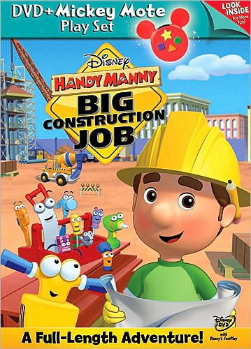 Handy Manny: Big Construction Job [With Mickey Mote Toy]