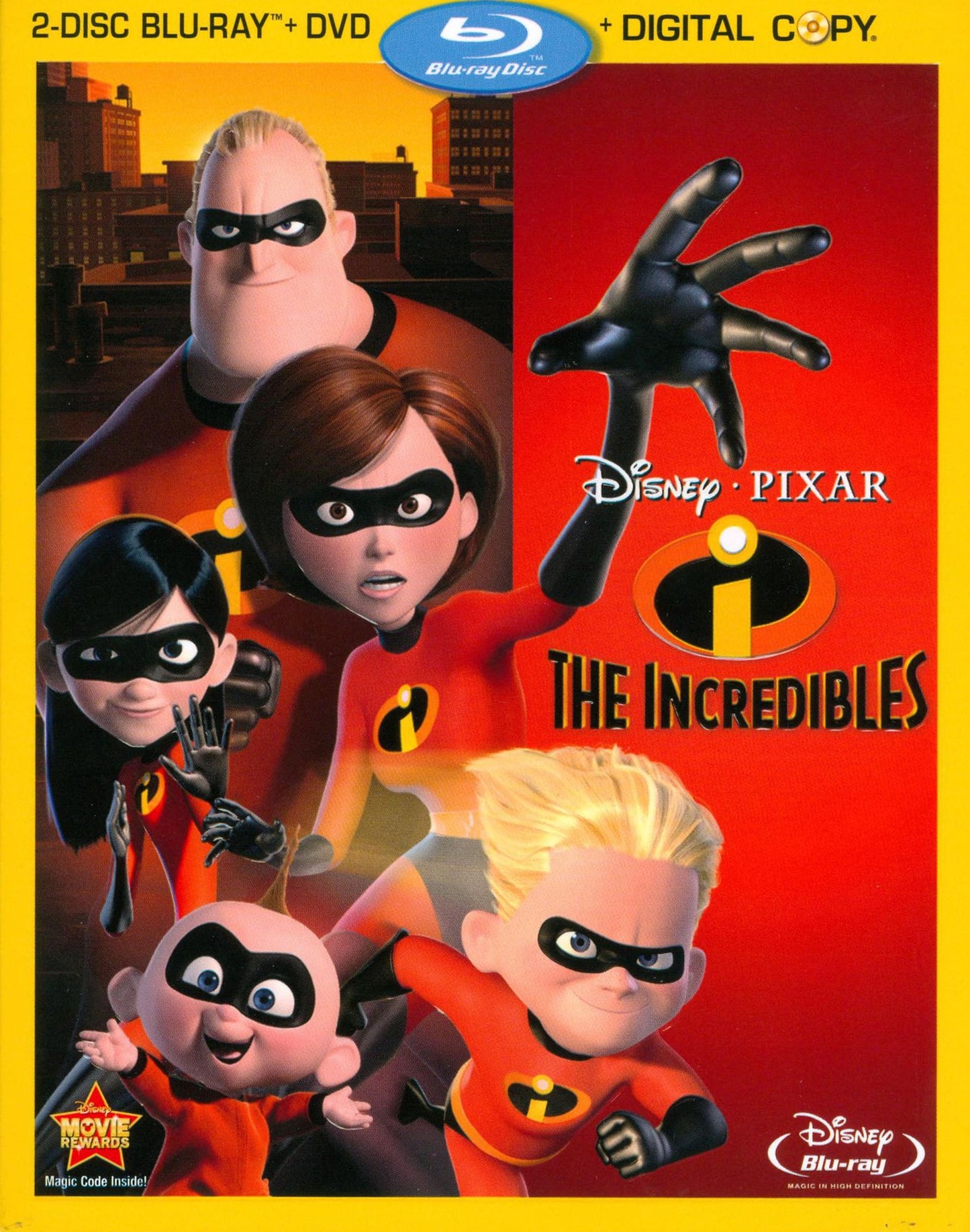 The Incredibles [4 Discs] [Includes Digital Copy] [Blu-ray/DVD]