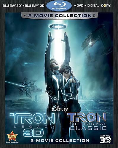 Tron: Legacy/Tron [5 Discs] [Includes Digital Copy] [3D] [Blu-ray/DVD]