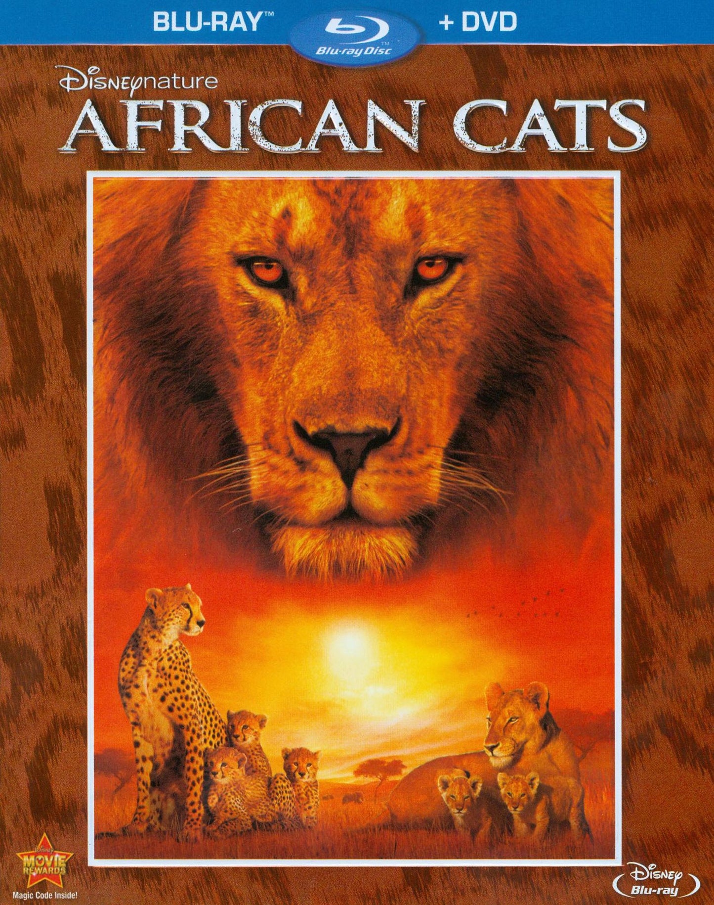 Disneynature: African Cats [2 Discs] [Blu-ray/DVD]