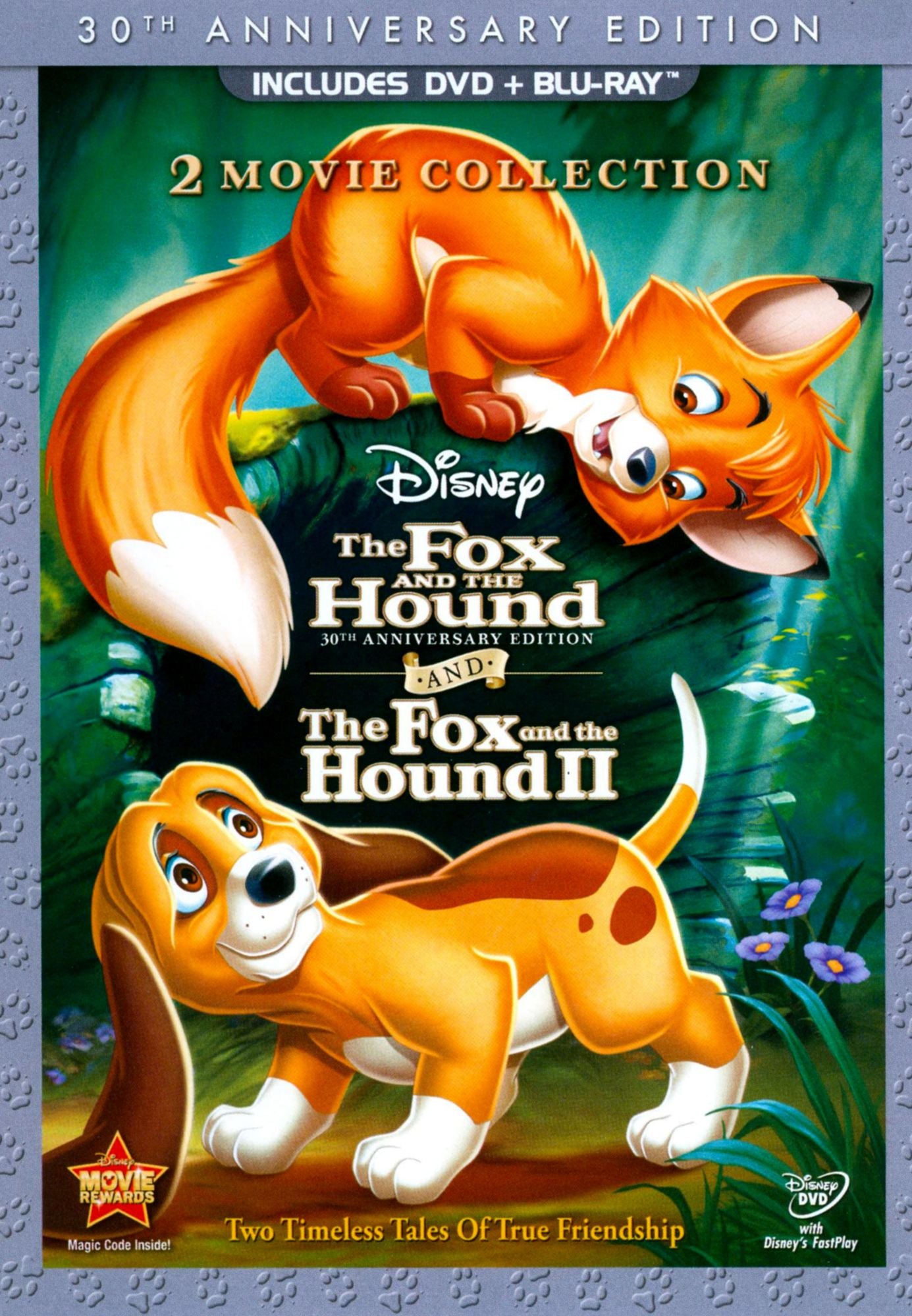 The Fox and the Hound/The Fox and the Hound II [30th Anniversary Edition] [3 Discs] [DVD/Blu-ray]