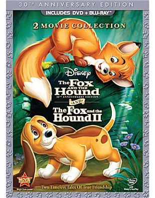 The Fox and the Hound/The Fox and the Hound II [30th Anniversary Edition] [3 Discs] [DVD/Blu-ray]