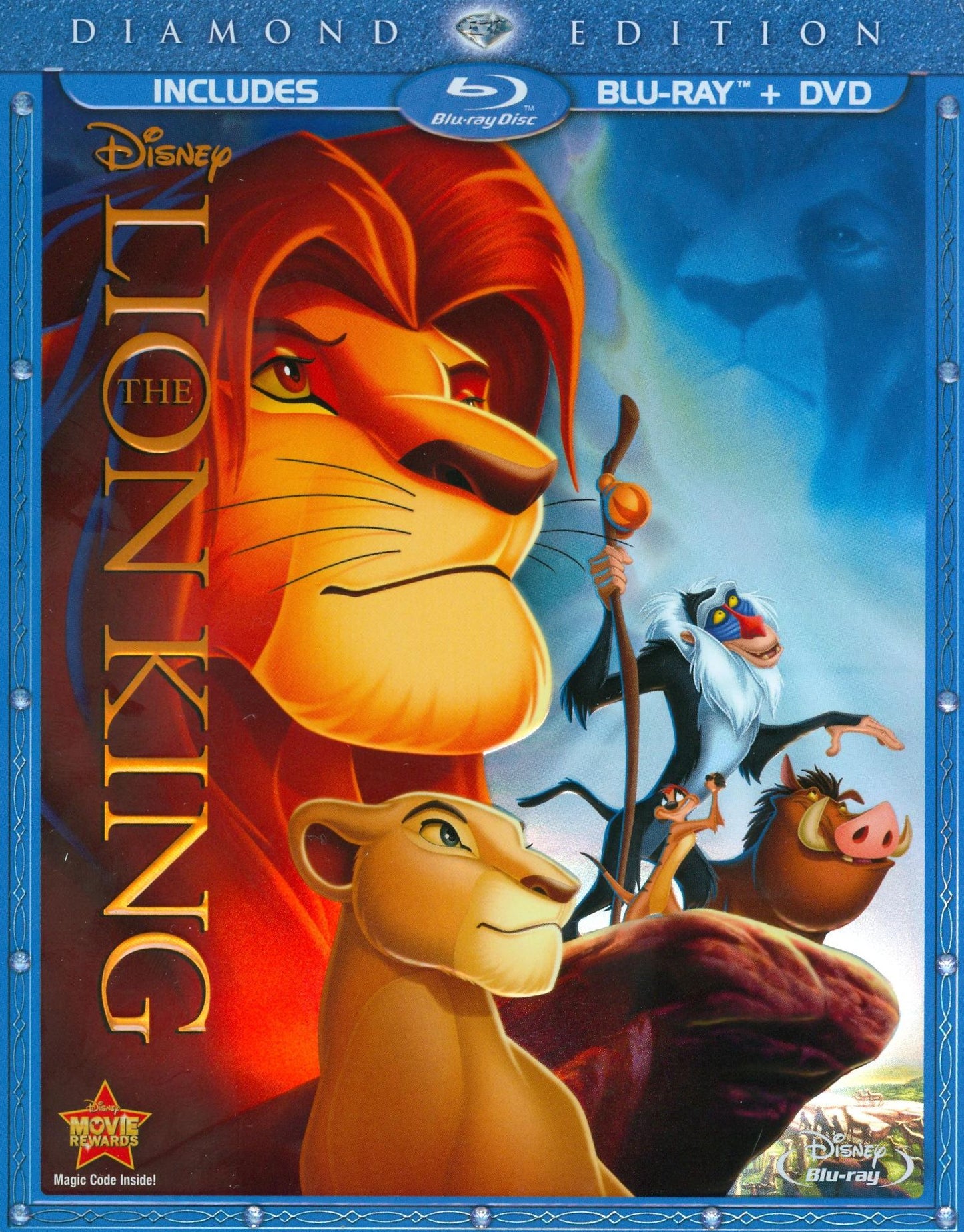 The Lion King [Diamond Edition] [2 Discs] [Blu-ray/DVD]
