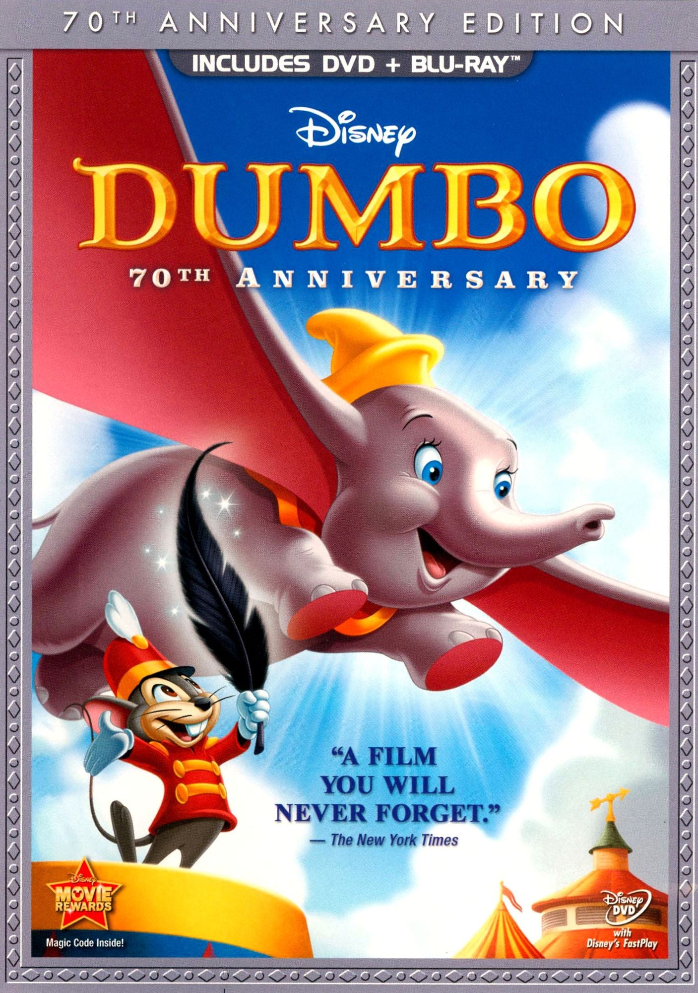 Dumbo [70th Anniversary Edition] [2 Discs] [DVD/Blu-ray]
