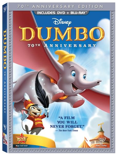 Dumbo [70th Anniversary Edition] [2 Discs] [DVD/Blu-ray]