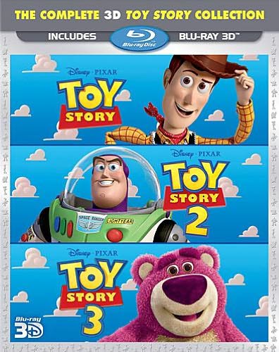 Toy Story 3D Trilogy [3 Discs] [3D] [Blu-ray]