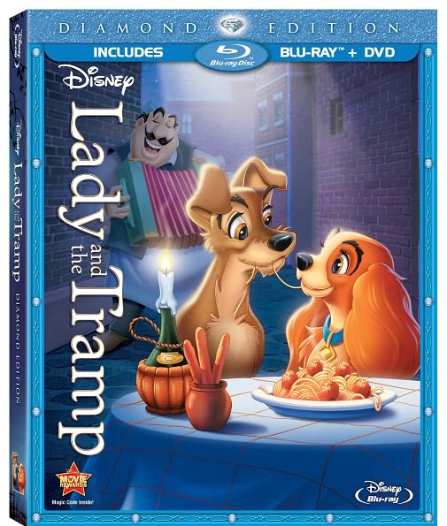 Lady and the Tramp [Diamond Edition] [2 Discs] [Blu-ray/DVD]