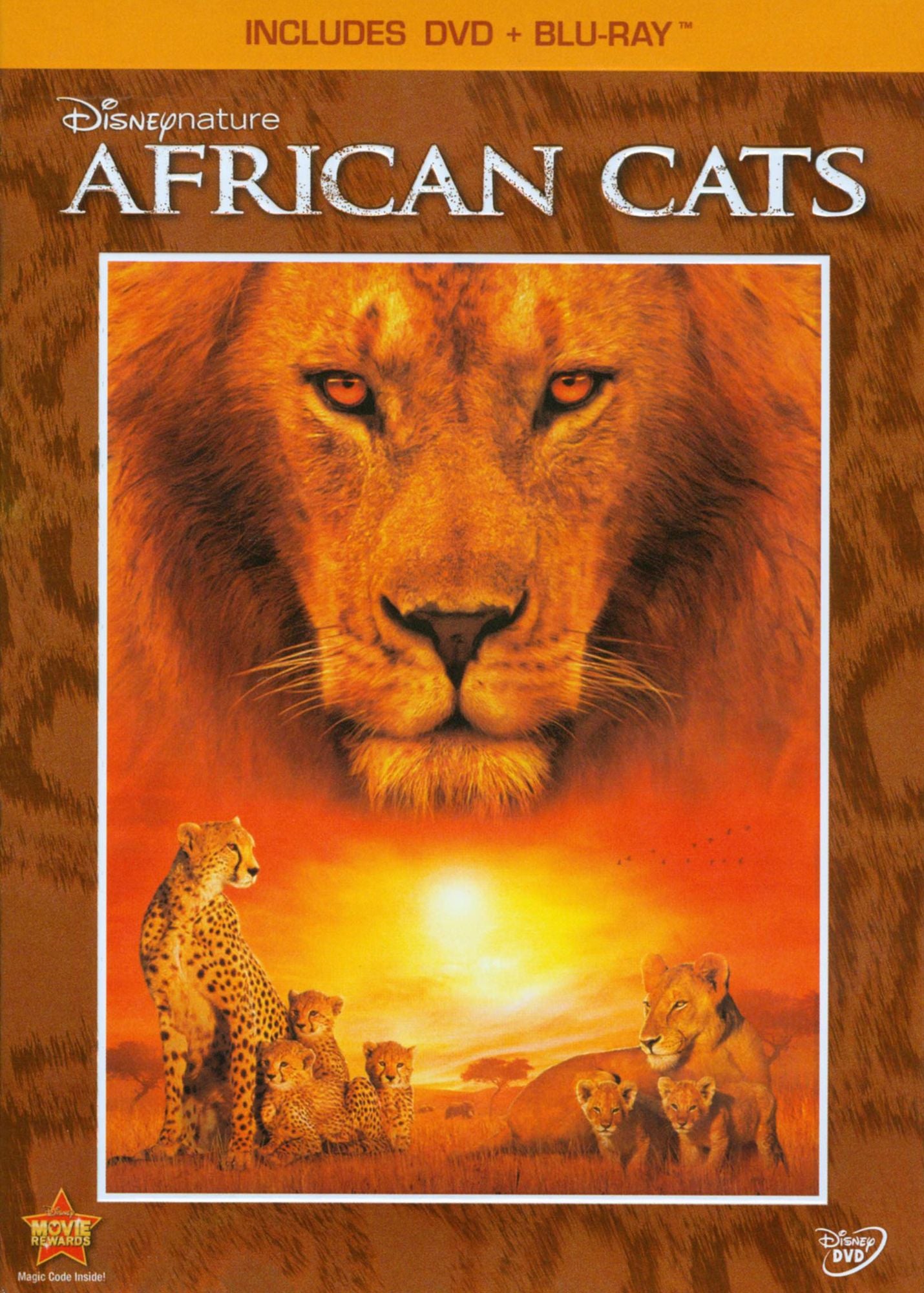 Disneynature: African Cats [2 Discs] [DVD/Blu-ray]