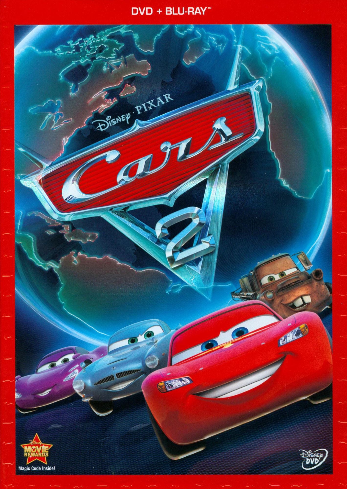 Cars 2 [2 Discs] [DVD/Blu-ray]