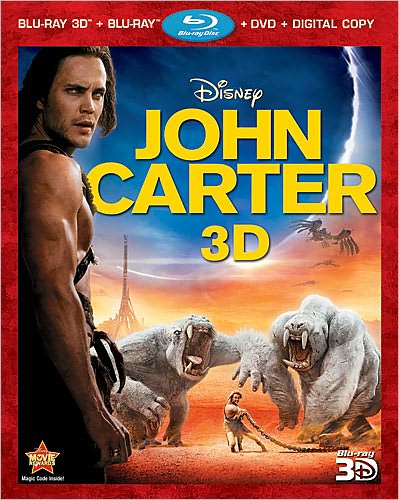 John Carter 3D [4 Discs] [Includes Digital Copy] [3D] [Blu-ray/DVD]