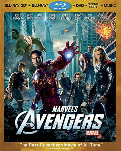 Marvel's The Avengers [4 Discs] [Includes Digital Copy] [3D] [Blu-ray/DVD]