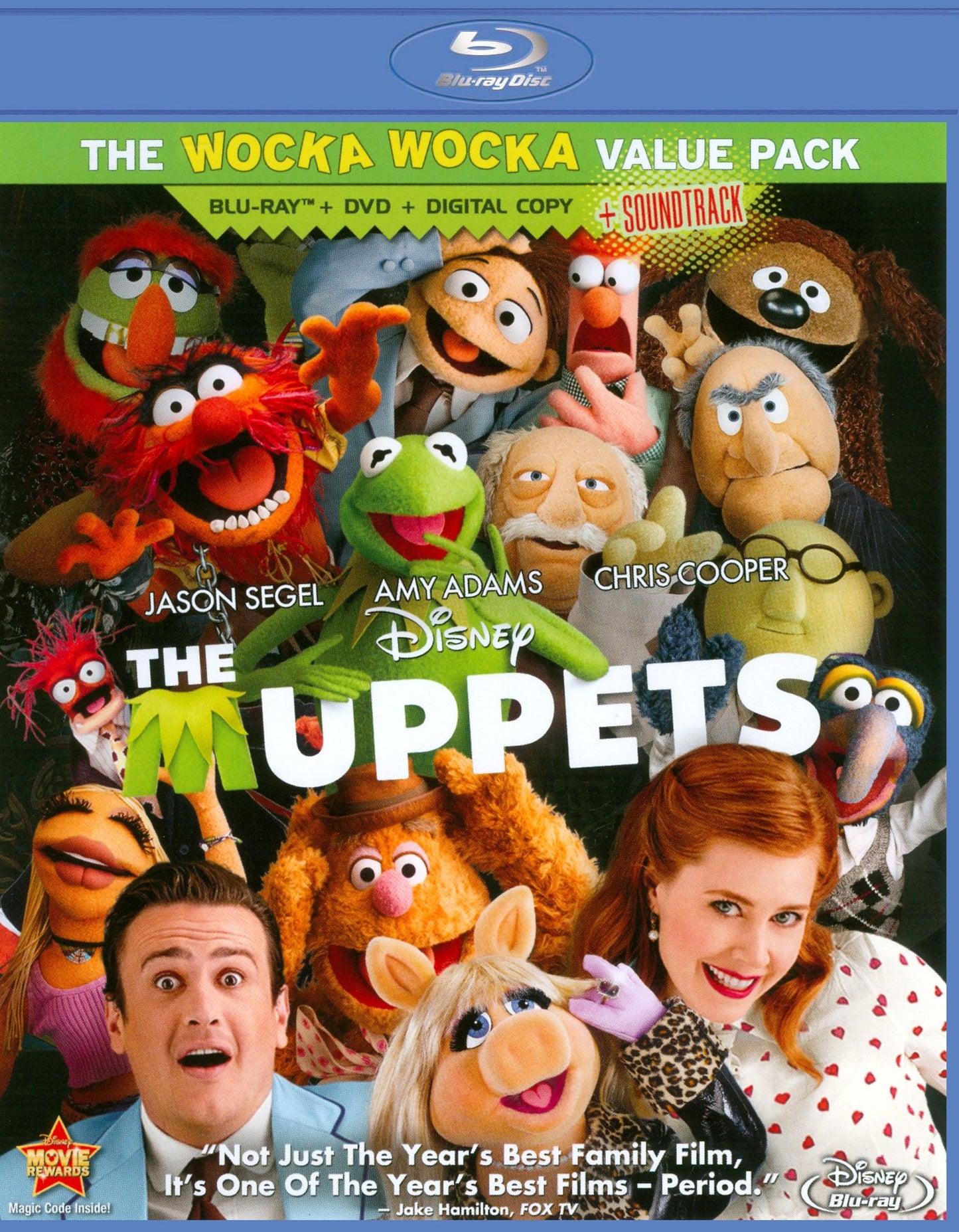 The Muppets [3 Discs] [Includes Digital Copy] [Blu-ray/DVD]