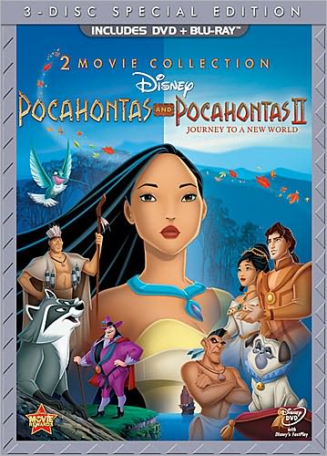 Pocahontas/Pocahontas II: Journey to a New World [2 Discs] [DVD/Blu-ray]