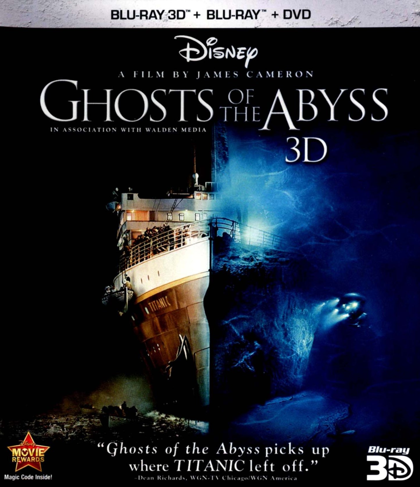 Ghosts of the Abyss [3D] [Blu-ray/DVD]
