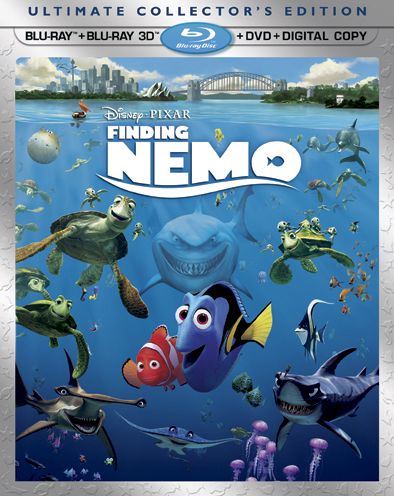 Finding Nemo [5 Discs] [Includes Digital Copy] [3D] [Blu-ray/DVD]