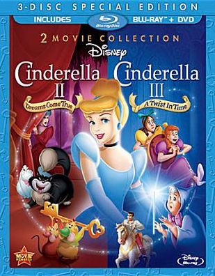 Cinderella II: Dreams Come True/Cinderella III: A Twist in Time [Blu-ray]
