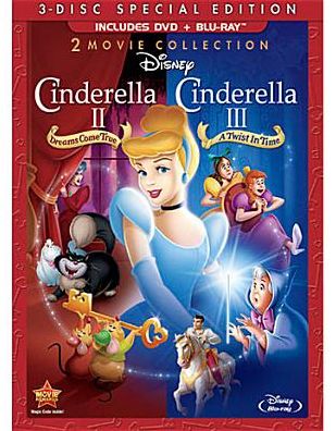 Cinderella II: Dreams Come True/Cinderella III: A Twist in Time [2 Discs]