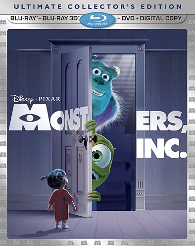 Monsters, Inc. [5 Discs] [Includes Digital Copy] [3D] [Blu-ray/DVD]