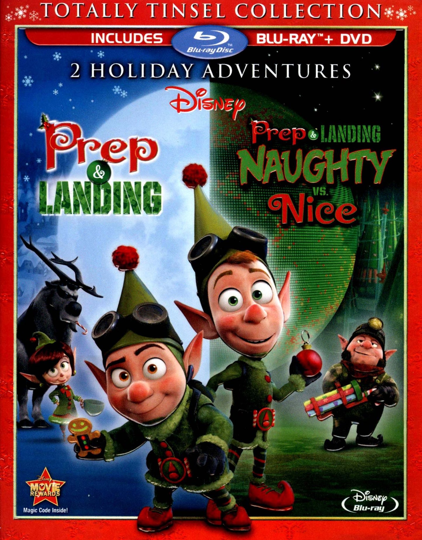Prep & Landing/Prep & Landing: Naughty vs. Nice [2 Discs] [Blu-ray/DVD]