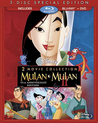 Mulan/Mulan II [Special Edition] [3 Discs] [Blu-ray/DVD]