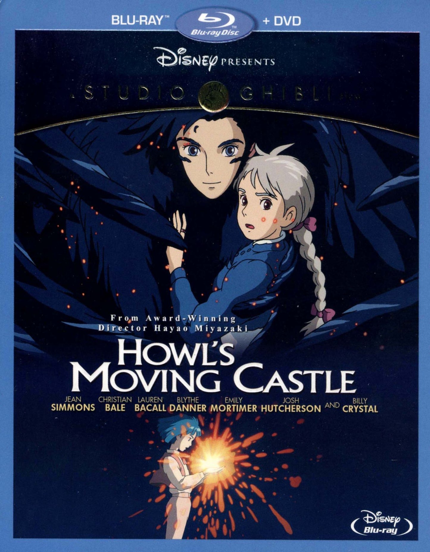 Howl's Moving Castle [2 Discs] [Blu-ray/DVD]
