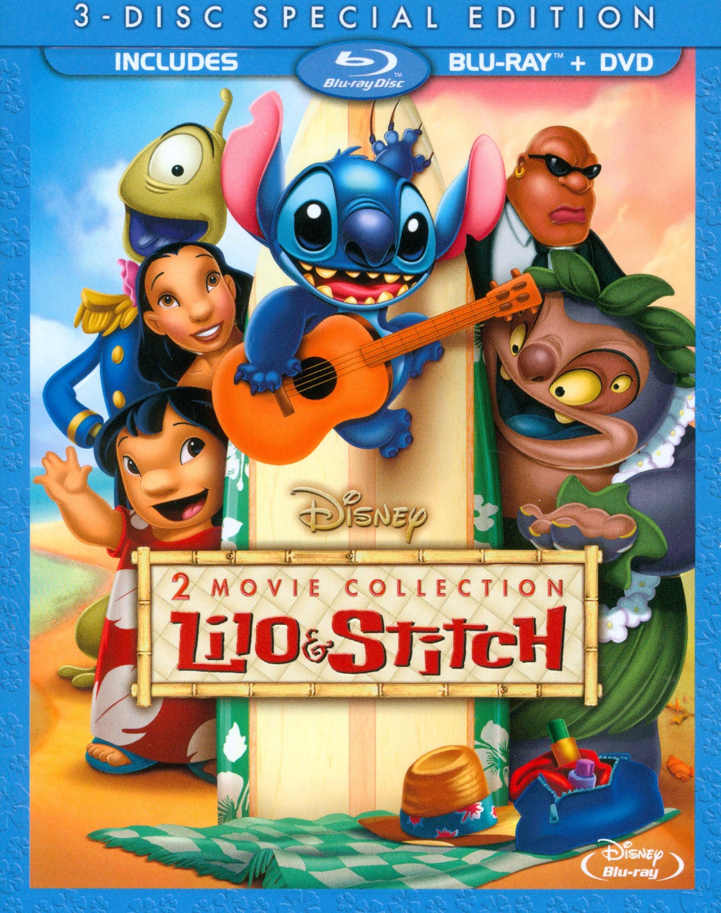 Lilo & Stitch/Lilo & Stitch 2: Stitch Has a Glitch [3 Discs] [Blu-ray/DVD]