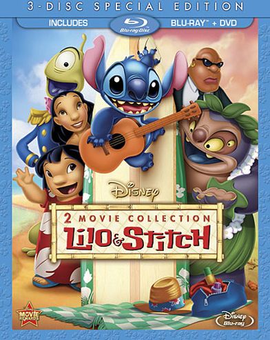 Lilo & Stitch/Lilo & Stitch 2: Stitch Has a Glitch [3 Discs] [Blu-ray/DVD]