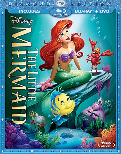 The Little Mermaid [Diamond Edition] [2 Discs] [Blu-ray/DVD]