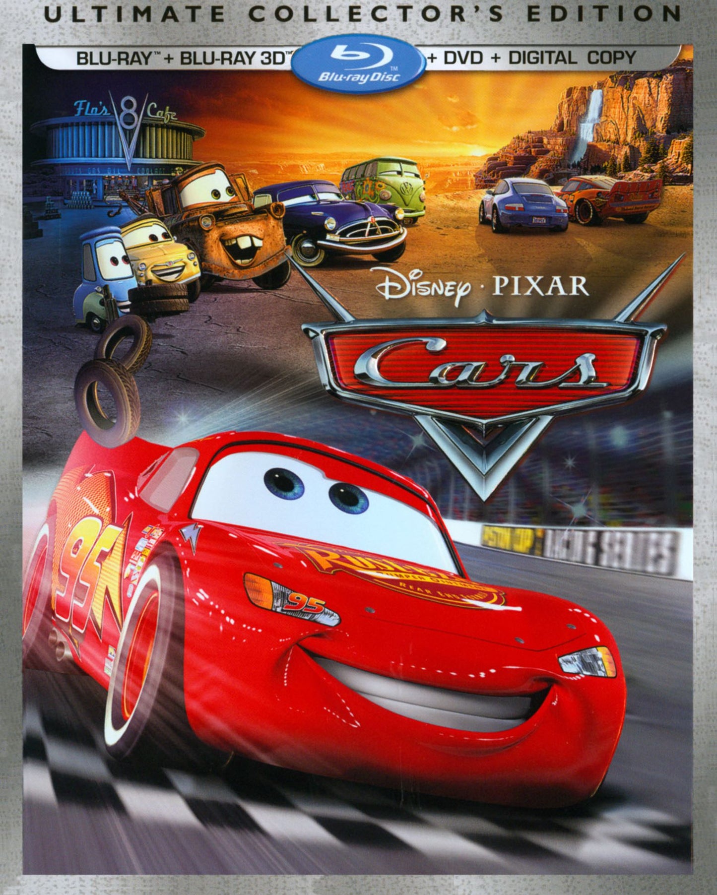 Cars [Ultimate Collector's Edition] [3 Discs] [Includes Digital Copy] [3D] [Blu-ray/DVD]