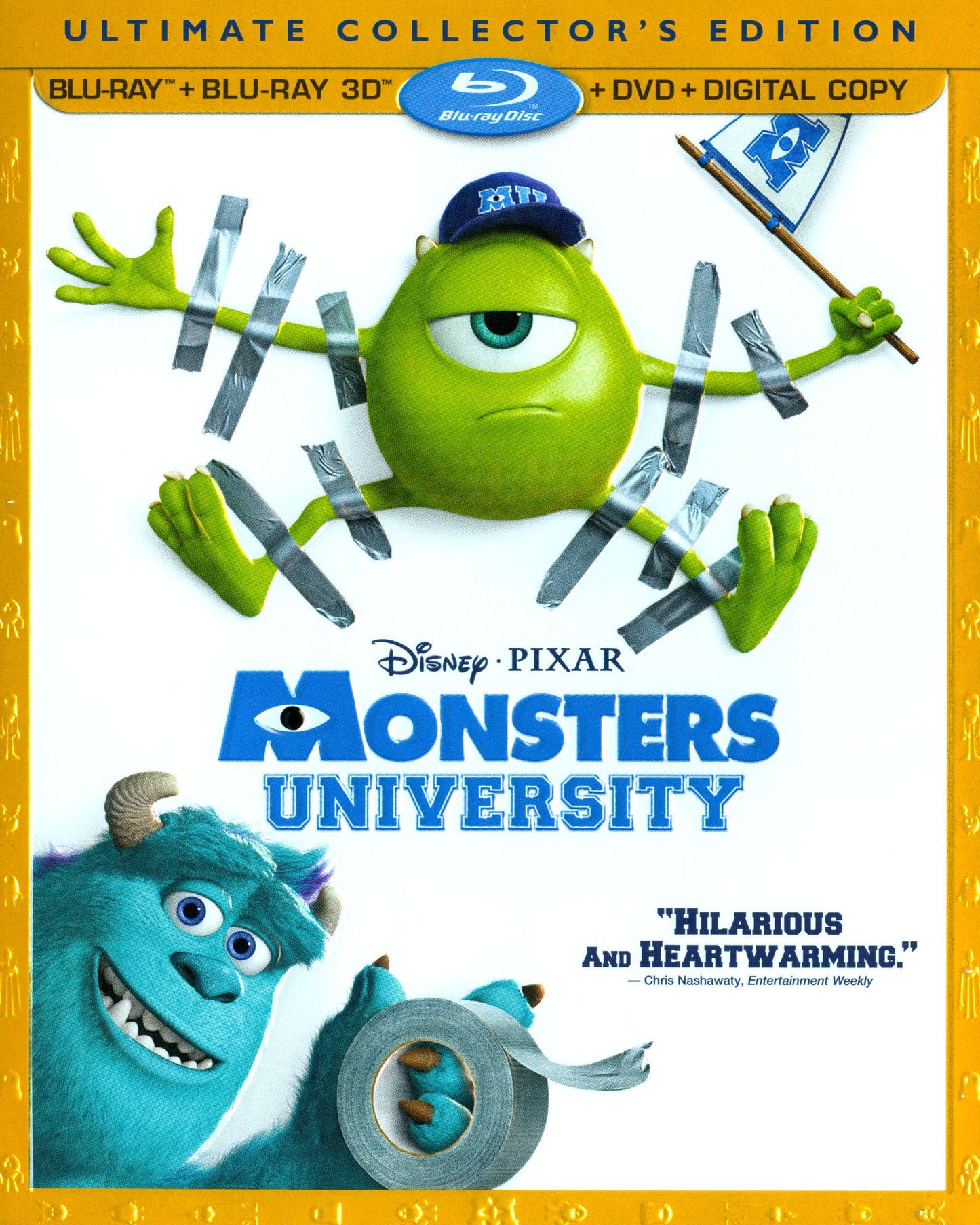 Monsters University [4 Discs] [Includes Digital Copy] [3D] [Blu-ray/DVD]