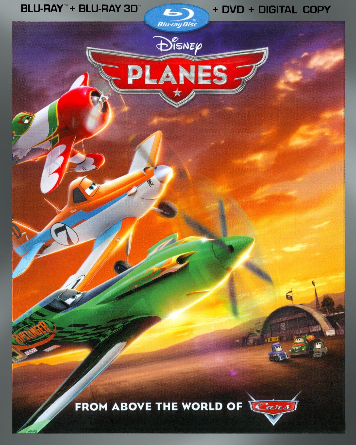 Planes [3 Discs] [Includes Digital Copy] [3D] [Blu-ray/DVD]