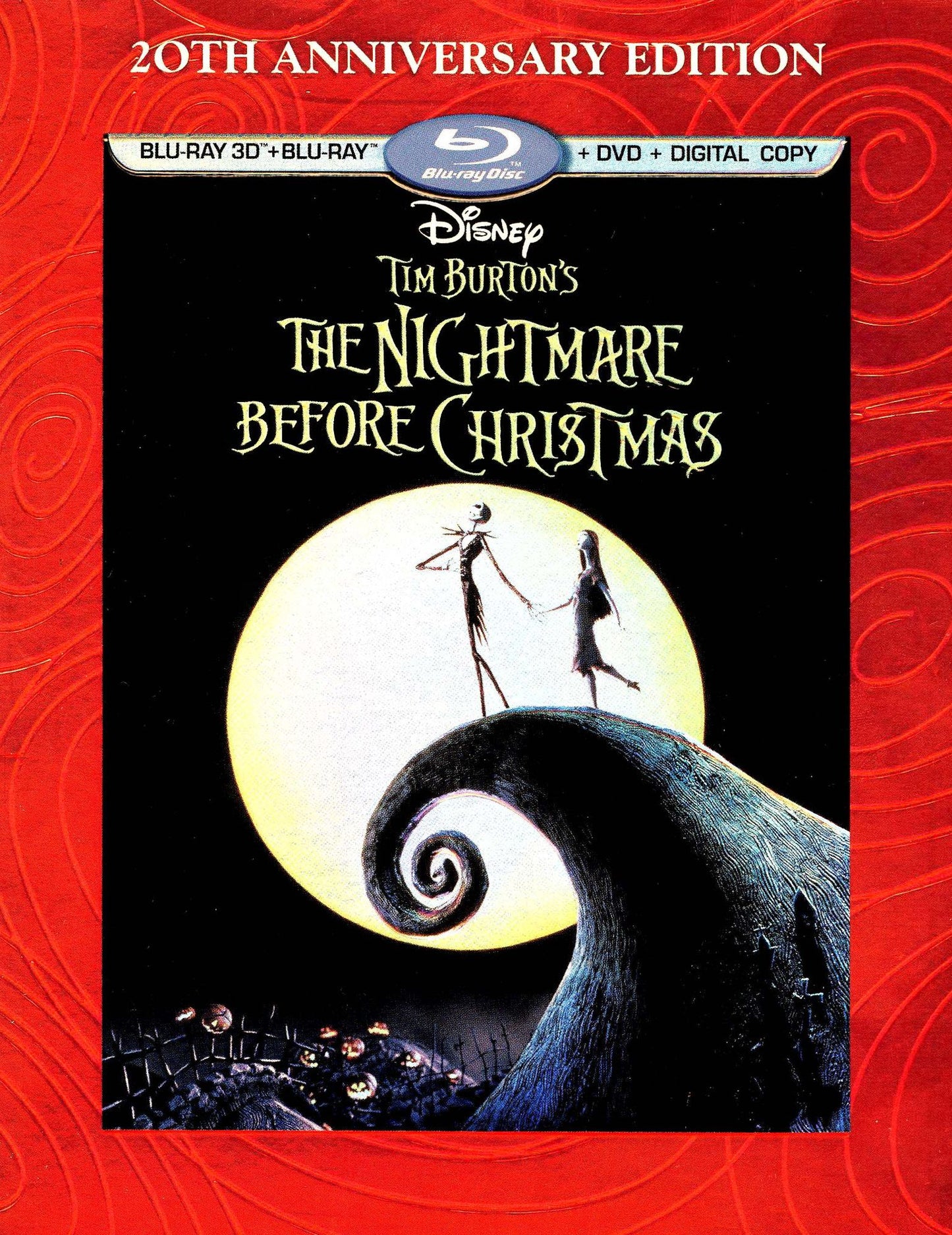 Tim Burton's The Nightmare Before Christmas [20th Anniversary Edition] [3D] [Blu-ray]
