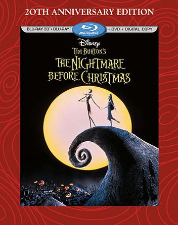 Tim Burton's The Nightmare Before Christmas [20th Anniversary Edition] [3D] [Blu-ray]