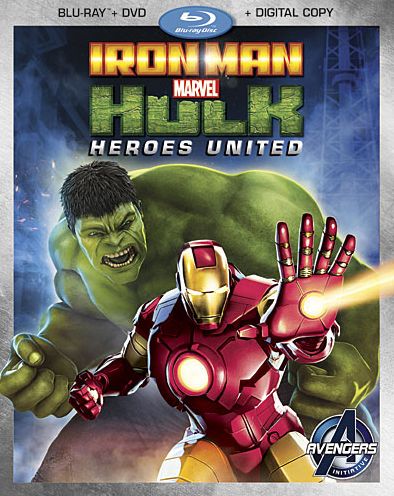 Iron Man & Hulk: Heroes United [2 Discs] [Includes Digital Copy] [Blu-ray/DVD]