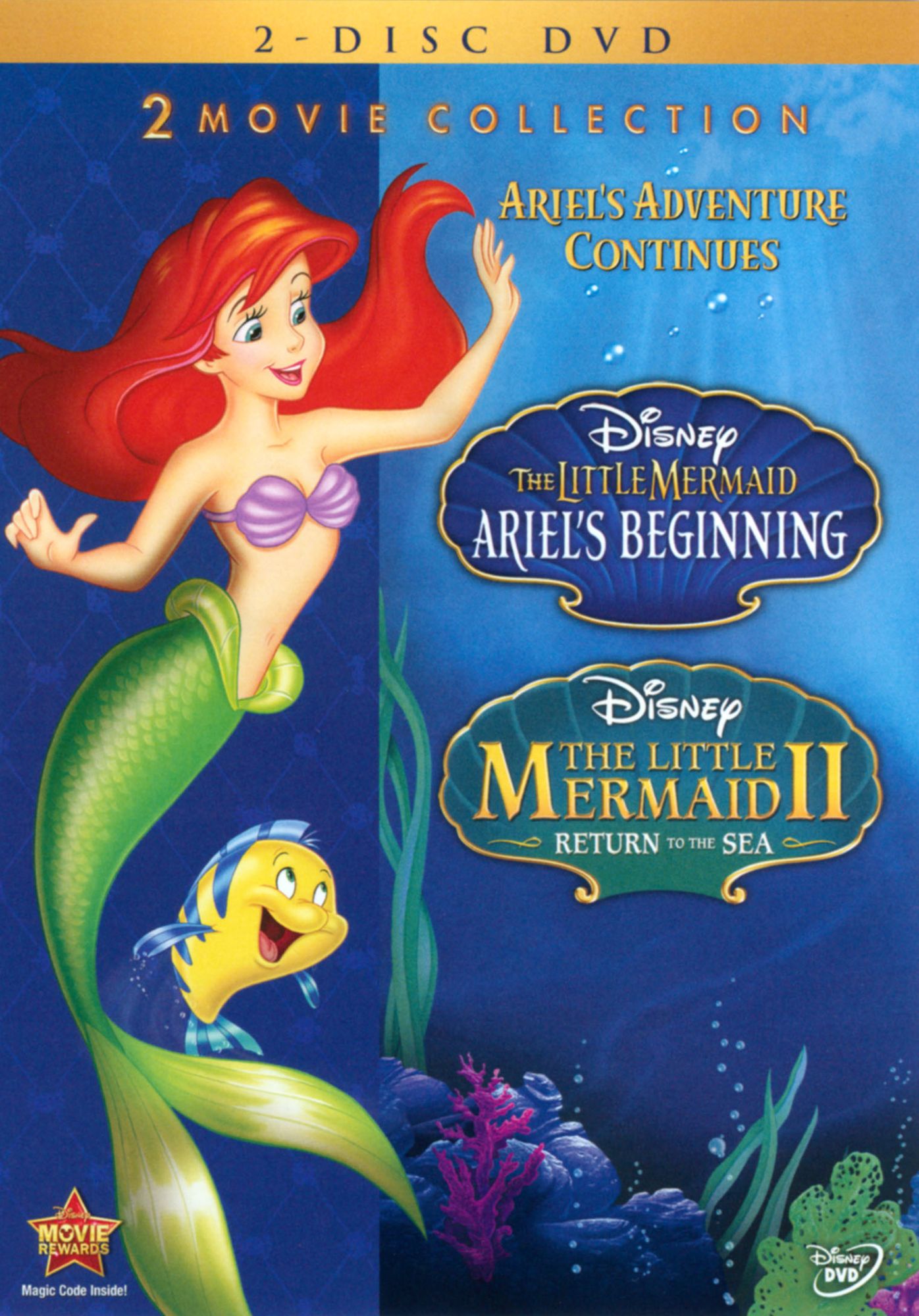 LITTLE MERMAID II & ARIEL'S (2P