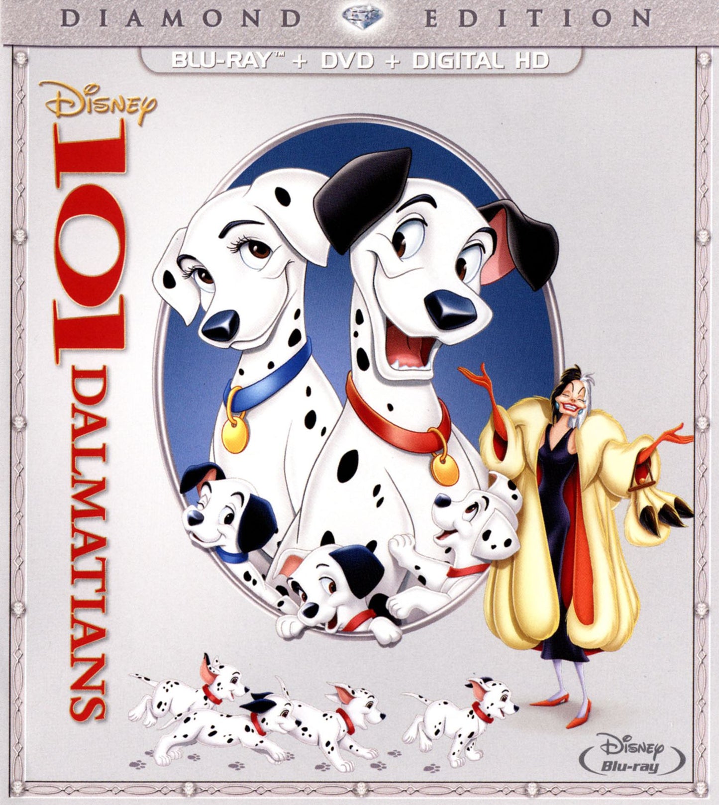 101 Dalmatians [Diamond Edition] [2 Discs] [Blu-ray/DVD]