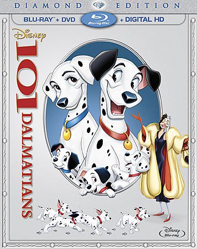 101 Dalmatians [Diamond Edition] [2 Discs] [Blu-ray/DVD]