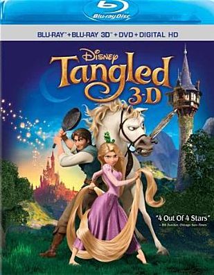 Tangled [4 Discs] [Includes Digital Copy] [3D] [Blu-ray/DVD]