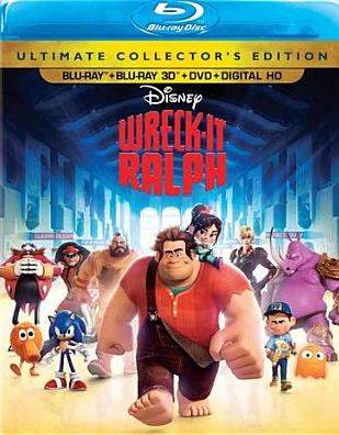 Wreck-It Ralph [4 Discs] [Includes Digital Copy] [3D] [Blu-ray/DVD]
